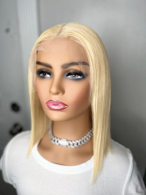 12 inches 613 lace front bob wig